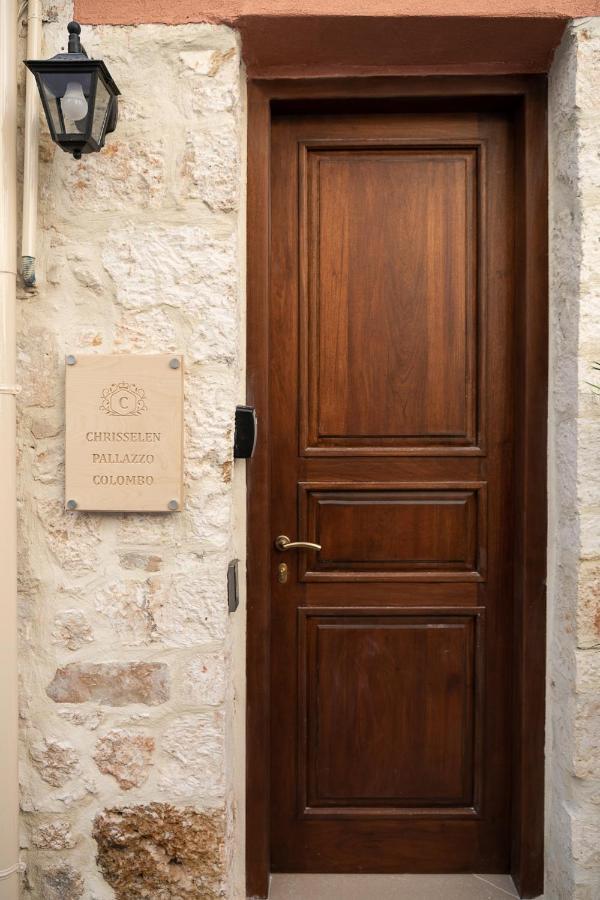 דירות חאניה Chrisselen Palazzo Colombo מראה חיצוני תמונה